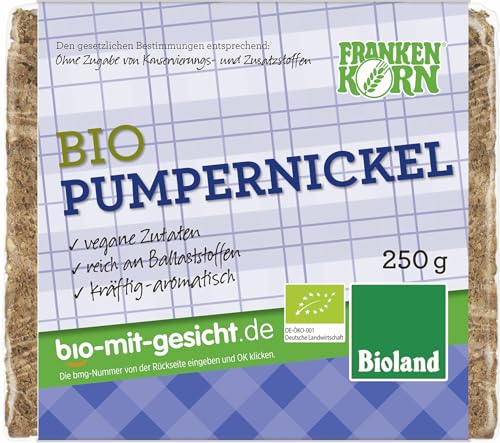 Frankenkorn Bio Pumpernickel (1 x 250 gr) von Frankenkorn