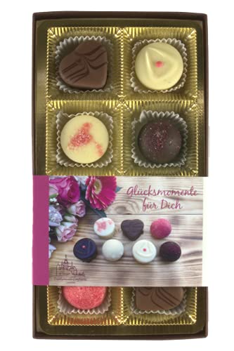 Trüffelpralinen - "Glücksmomente für Dich" - zum Muttertag - 100g - Frankenwald Confiserie A.Bauer, Lauenstein Trüffelpralinen - "Glücksmomente für Dich" - zum Muttertag - 100g - Frankenwald Confiserie A.Bauer, Lauenstein von Frankenwald Confiserie A.Bauer