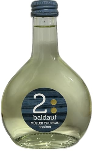 Müller Thurgau 2018 trocken (3x 0,25l Bocksbeutel mini) von Frankenwein