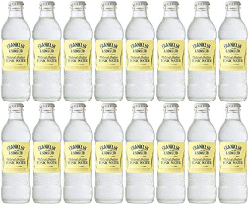 Franklin & Sons Natural Indian Tonic Water 16 x 200ml Franklin & Sons Natural Indian Tonic Water 16 x 200ml von Franklin & Sons