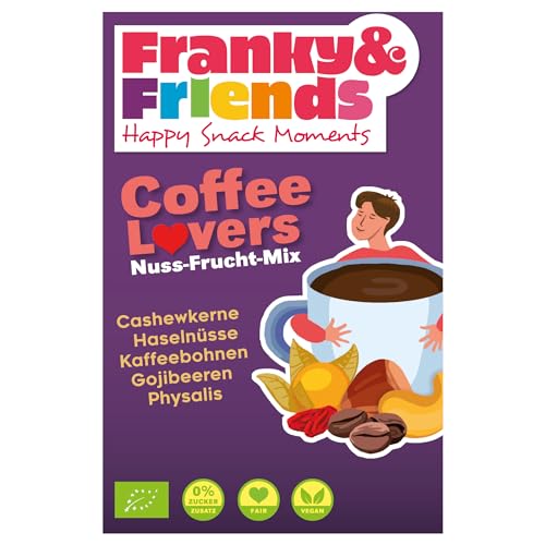 Coffee Lovers Bio-Nuss-Frucht-Mix von Franky & Friends
