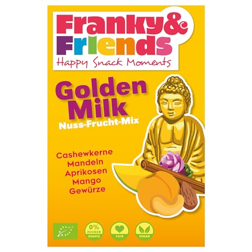Golden Milk Bio-Nuss-Frucht-Mix von Franky & Friends