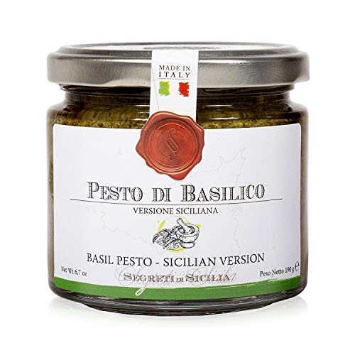 Frantoi Cutrera Pesto di Basilico Versione Siciliana netto190gGlas von Frantoi Cutrera