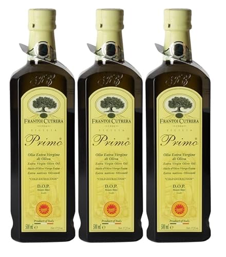 Olio Extra Vergine di Oliva Primo DOP Monti Iblei (3 x 0,5l) von Frantoi Cutrera