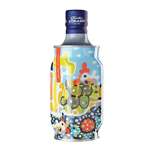 Frantoio D'Orazio Extra natives Olivenöl Primavera in 500 ml Flasche von Frantoio D'Orazio, Blend aus Olivastro, Cima di Mola, Leccino, Coratina, Cima di Melfi, Picholine, Simona und Nociara Frantoio D'Orazio Extra natives Olivenöl Primavera in 500 ml Flasche von Frantoio D'Orazio, Blend aus Olivastro, Cima di Mola, Leccino, Coratina, Cima di Melfi, Picholine, Simona und Nociara von Frantoio D'Orazio