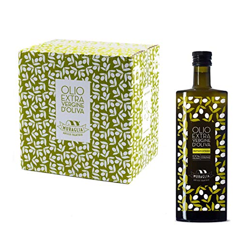 Monokultivares natives Olivenöl extra Coratina Essenza Intensiv Fruchtig 500 ml x 6 von MURAGLIA ANTICO FRANTOIO