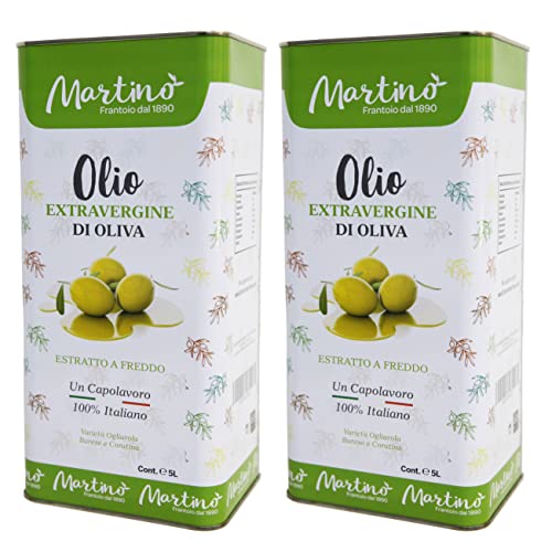 10 L Extra Natives Olivenöl 100% Italien (2x 5L Kanister) von Frantoio Oleario Martino Alfonso