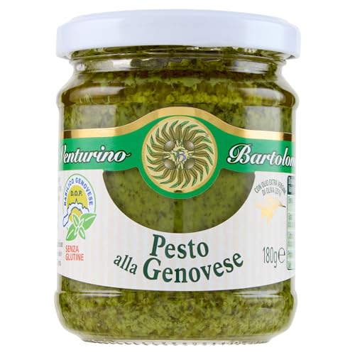 Frantoio Venturino, Pesto alla Genovese, Basilikumpesto Genoveser Art, aus Italien, 180 g von Frantoio Venturino