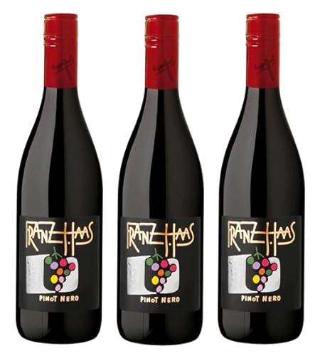 3x 0,75l - 2023er - Franz Haas - Pinot Nero - Alto Adige D.O.P. - Südtirol - Italien - Rotwein trocken von Franz Haas