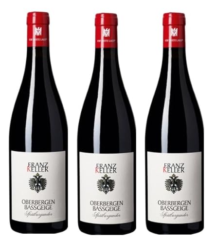 3x 0,75l - 2022er - Franz Keller - Schwarzer Adler - Oberbergener Bassgeige - Spätburgunder - VDP.Erste Lage - Qualitätswein Baden - Deutschland - Rotwein trocken 3x 0,75l - 2022er - Franz Keller - Schwarzer Adler - Oberbergener Bassgeige - Spätburgunder - VDP.Erste Lage - Qualitätswein Baden - Deutschland - Rotwein trocken von Franz Keller - Schwarzer Adler