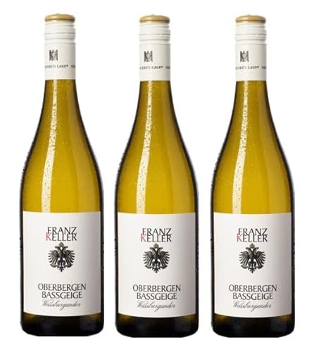 3x 0,75l - 2022er - Franz Keller - Schwarzer Adler - Oberbergener Bassgeige - Weißburgunder - VDP.Erste Lage - Qualitätswein Baden - Deutschland - Weißwein trocken 3x 0,75l - 2022er - Franz Keller - Schwarzer Adler - Oberbergener Bassgeige - Weißburgunder - VDP.Erste Lage - Qualitätswein Baden - Deutschland - Weißwein trocken von Franz Keller - Schwarzer Adler
