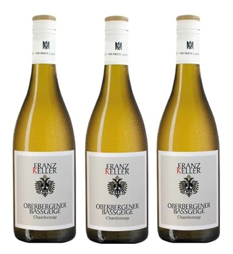 3x 0,75l - 2022er - Franz Keller - Schwarzer Adler - Oberbergener Bassgeige - Chardonnay - VDP.Erste Lage - Qualitätswein Baden - Deutschland - Weißwein trocken 3x 0,75l - 2022er - Franz Keller - Schwarzer Adler - Oberbergener Bassgeige - Chardonnay - VDP.Erste Lage - Qualitätswein Baden - Deutschland - Weißwein trocken von Franz Keller - Schwarzer Adler