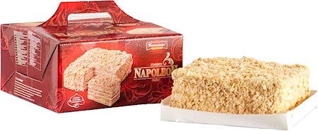 Franzeluta Torte Napoleon 1,1kg tiefgefroren Торт Наполеон 1,1г von Franzeluta