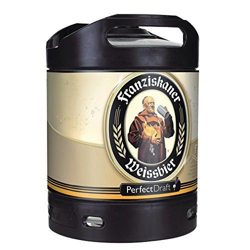 4 x Franziskaner Weissbier Perfect Draft 6 Liter Fass, inkl. 20.00€ Pfand MEHRWEG von Franziskaner