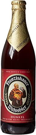 Franzisk. Weissbier Dkl. 0,50 MW, FRAN HW DUNKEL RET BOTTLE 0,5L Franzisk. Weissbier Dkl. 0,50 MW, FRAN HW DUNKEL RET BOTTLE 0,5L von Franziskaner