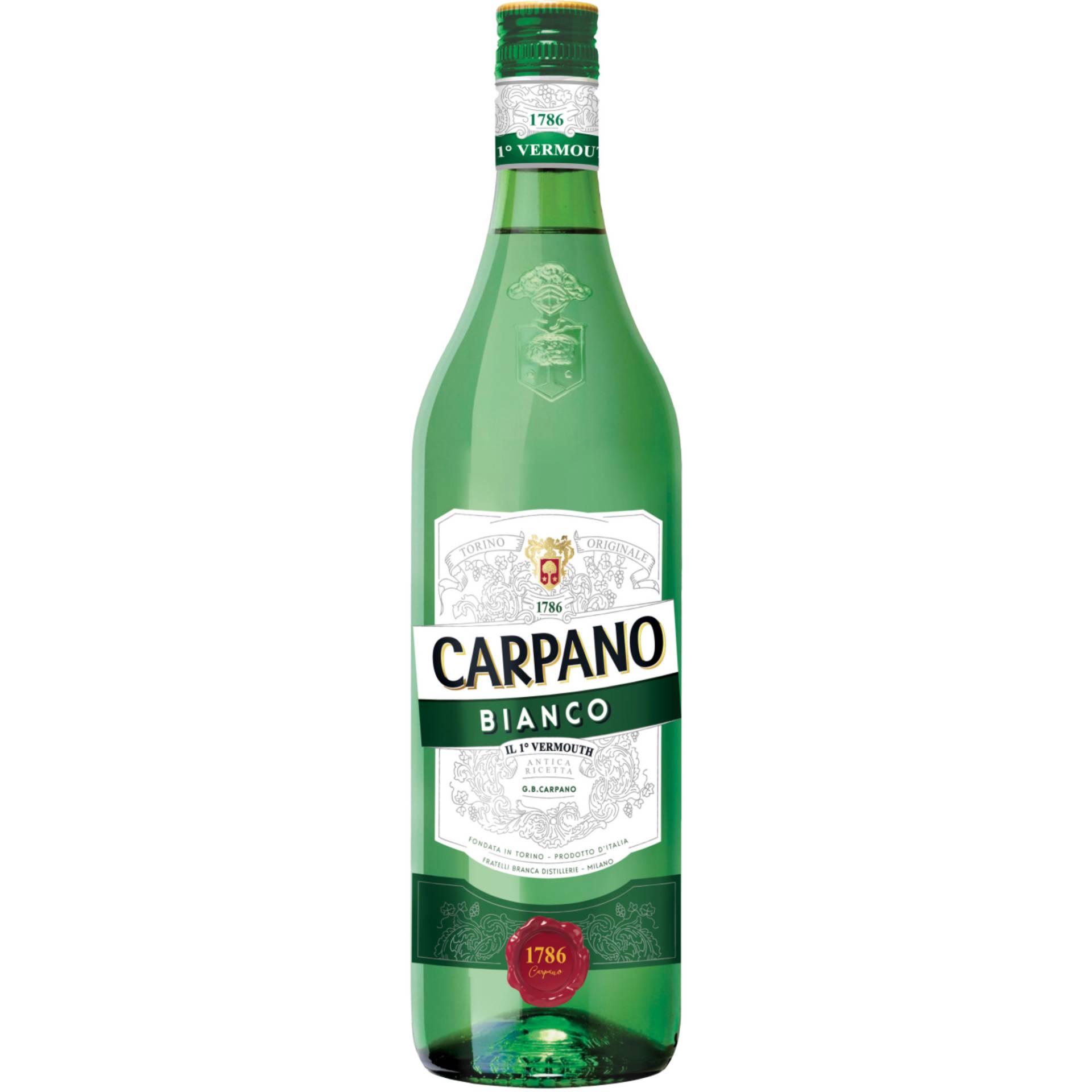Carpano Bianco Vermouth, Italien, 0,75 L, 14,9% Vol., Spirituosen von Fratelli Branca Distillerie S.r.l., Via Resegone 2 20159 Milano Italien