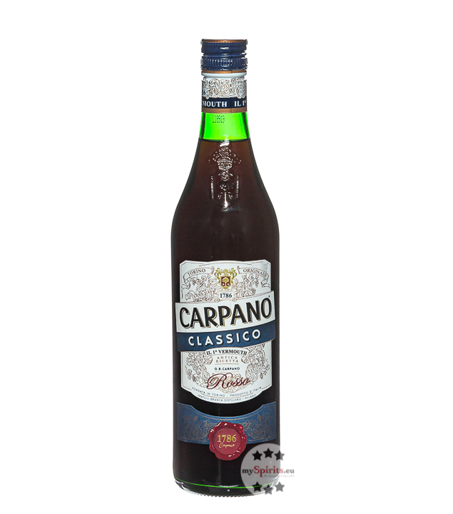 Carpano Classico Vermouth Rosso (16 % Vol., 0,75 Liter) von Fratelli Branca Distillerie