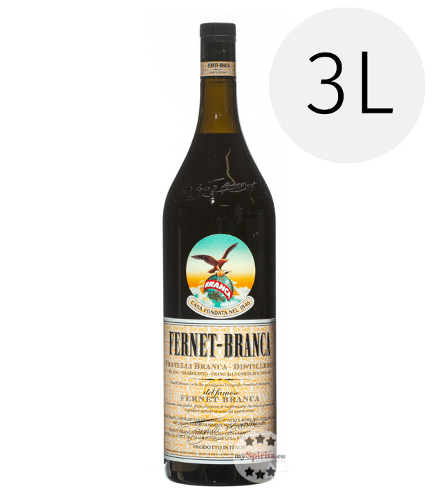 Fernet Branca 3l (35 % Vol., 3,0 Liter) von Fratelli Branca Distillerie