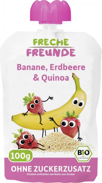 Freche Freunde Quetschie Banane-Erdbeere & Quinoa von Freche Freunde