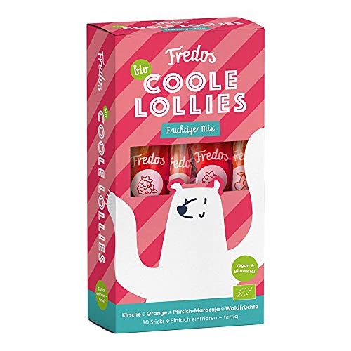 Bio Fredos Coole Lollies Fruchtiger Mix (2 x 300 ml) von Fredos