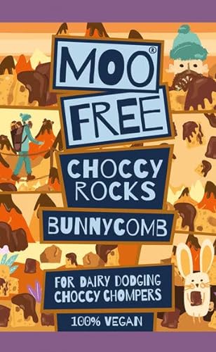 Moo Free Choccy Rocks, 16 x 35 g, Milchfrei (Bunnycomb) von Free From Direct