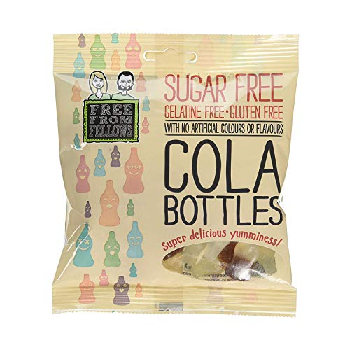 3 x Free From Fellows Sugar Free Cola Bottles Sweets 100g von Free From Fellows