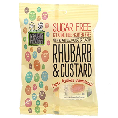 Free From Fellows Rhabarber und Vanillepudding, 10 x 70 g von Free From Fellows