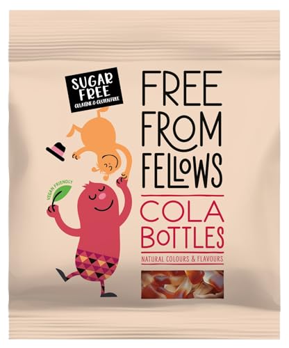 Free From Fellows Sugar Free Cola Bottles Sweets 100g von Free From Fellows