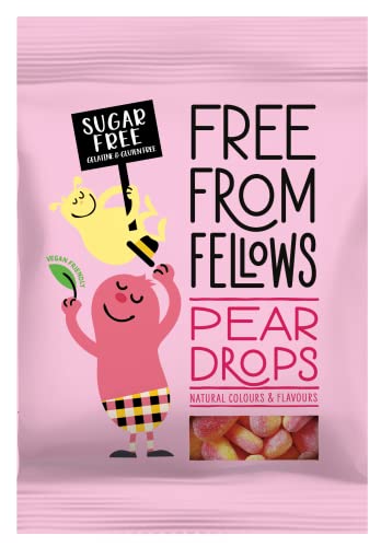 Free From Fellows Sugar Free Pear Drops Sweets 70g von Free From Fellows