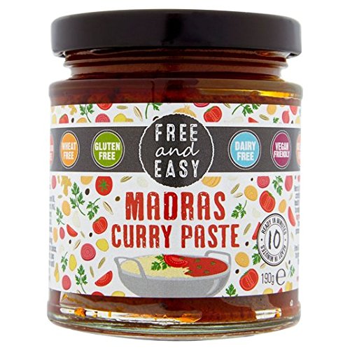 Free & Easy Madras Curry Paste 198g Free & Easy Madras Curry Paste 198g von Free & Easy