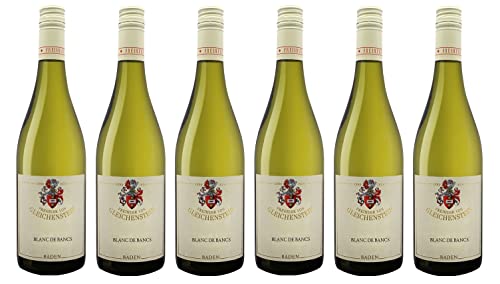 6x 0,75l - 2023er - Freiherr von Gleichenstein - Blanc de Blancs - Qualitätswein Baden - Deutschland - Weißwein trocken von Freiherr von Gleichenstein