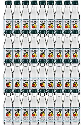Freihof Alt Lustenau Obstler 36 x 0,02 Liter Miniatur von Freihof