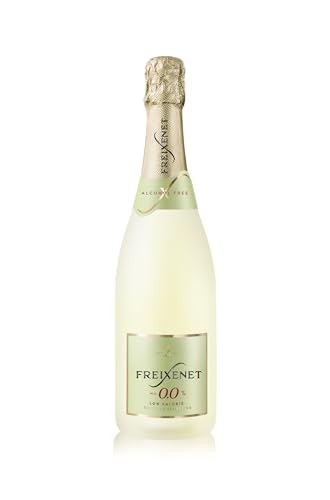 Freixenet Alkoholfrei 0,0 % vol. (1 x 0,75 l) - alkoholfreie und kalorienreduzierte Alternative zu Sekt, Cava und Champagner (Low-Calorie und vegan) von Freixenet Carta Nevada