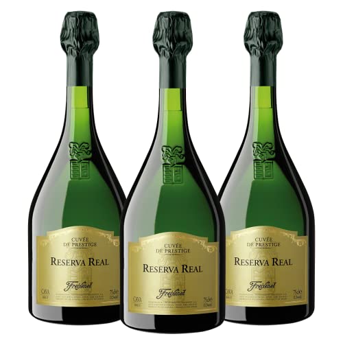 Freixenet Reserva Real (3 x 0,75l) – Trockener Cava aus edelsten Rebsorten vereint in einer königlichen Cuvée, fein-fruchtiges Aroma, ideal als Aperitif und zu besonderen Anlässen Freixenet Reserva Real (3 x 0,75l) – Trockener Cava aus edelsten Rebsorten vereint in einer königlichen Cuvée, fein-fruchtiges Aroma, ideal als Aperitif und zu besonderen Anlässen von Freixenet