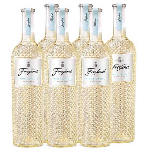 Freixenet Pinot Grigio (6 x 0,75 l) - trockener italienischer Weißwein aus der Region Garda DOC, erfrischend, fruchtig, elegante Säure, Anklänge von Zitrusfrüchten von Freixenet