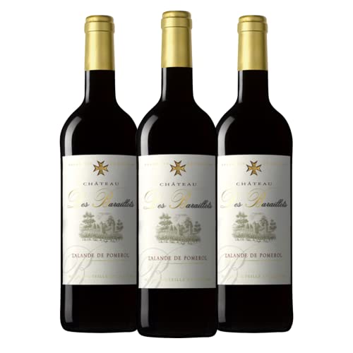 Chateau Des Baraillots Rotwein Trocken (3 x 0,75 l) - Bourdeaux-Wein aus Merlot- und Cabernet Savignon-Trauben, elegante Aromen von roten Früchten und Gewürzen, ideal zu Lamm und Käse sowie Steak von Freixenet