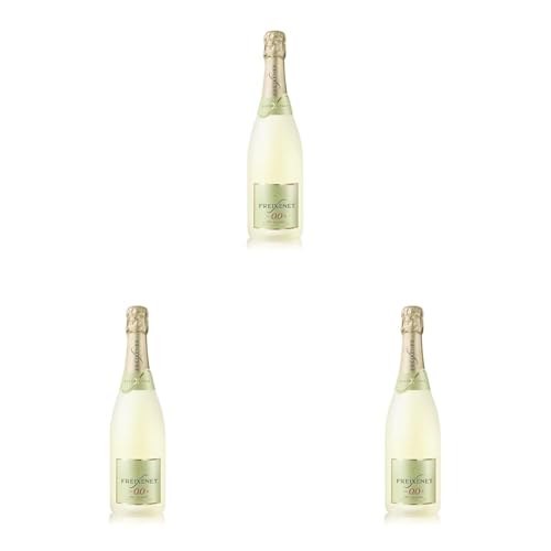 Freixenet Alkoholfrei 0,0% vol. (1 x 0,75 l) - alkoholfreie und kalorienreduzierte Alternative zu Sekt, Cava und Champagner (Low-Calorie und vegan) (Packung mit 3) von Freixenet