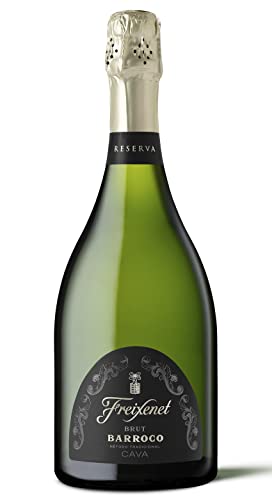 Freixenet Barroco Brut DO Cava (1 x 0,75 l) besonders hochwertiger, eleganter Cava, traditionell in der Flasche gereift, frisch-fruchtig, Alternative zu Sekt, Crémant und Champagner von Freixenet