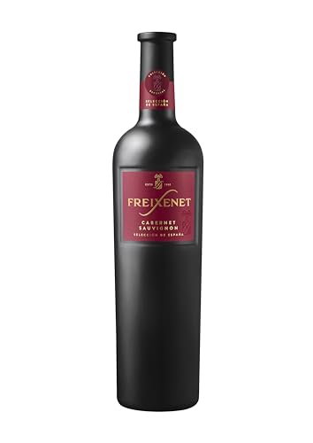 Freixenet Cabernet Sauvignon, Spanischer Rotwein (1 x 0,75 l) in sattinierter Premiumflasche, Spanish Red Wine Collection Dry, Wein, trocken - ideal zu Käse und Fleisch, vegan von Freixenet