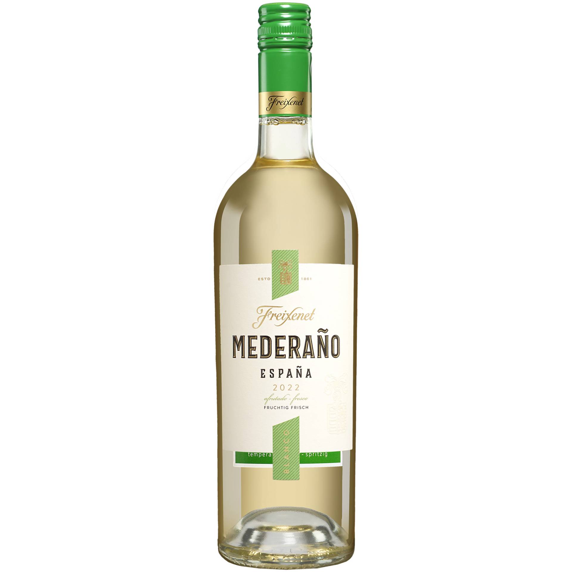 Freixenet Mederaño Blanco Halbtrocken 2022  0.75L 11.5% Vol. Weißwein Halbtrocken aus Spanien von Freixenet