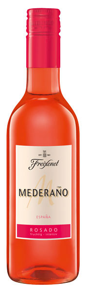 Freixenet Mederano rosado 0,25l Roséwein halbtrocken 0,25 l von Freixenet