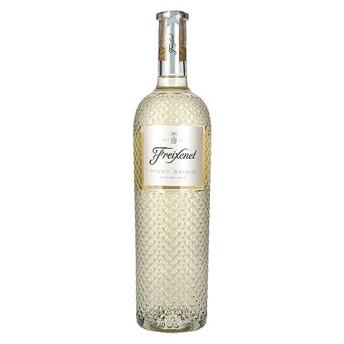 Freixenet Pinot Grigio Trocken (1 x 0,75 l) - italienischer Weißwein aus der Region Garda DOC; erfrischend-fruchtiger Geschmack; elegante Säure; Anklänge von Zitrusfrüchten, zu Fisch und Sushi; VEGAN von Freixenet