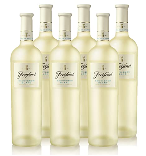 Freixenet Sauvignon Blanc Weißwein Trocken (6 x 0,75 l) Spanischer Wein in edler Premium-Flasche, Spanish Wine Collection, trocken, vegan, perfekt zu Fisch und Meeresfrüchten von Freixenet