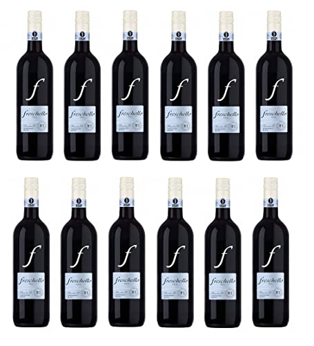 12x 0,75l - Freschello - Rosso - Vino d'Italia - Italien - Rotwein von Freschello