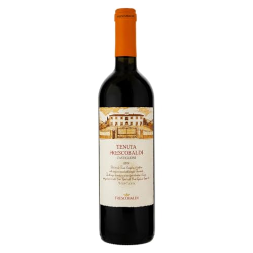 Frescobaldi Tenuta Frescobaldi di Castiglioni IGT - trockener und fruchtiger Rotwein aus Italien (1 x 0,75 l) von Frescobaldi