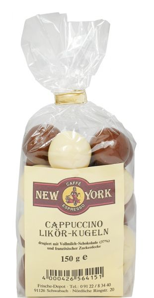 Caffé New York Likör Cappuccinokugeln Caffé New York Likör Cappuccinokugeln von Frese