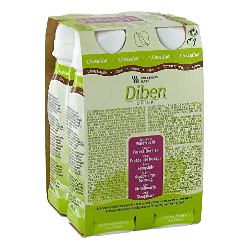 diben drink waldfrucht 1,5 kcal/ml 4X200 ml diben drink waldfrucht 1,5 kcal/ml 4X200 ml von Fresenius Kabi