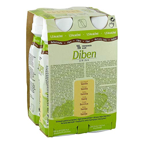 DIBEN DRINK Vanille 1,5 kcal/ml 4X200 ml von Fresenius Kabi