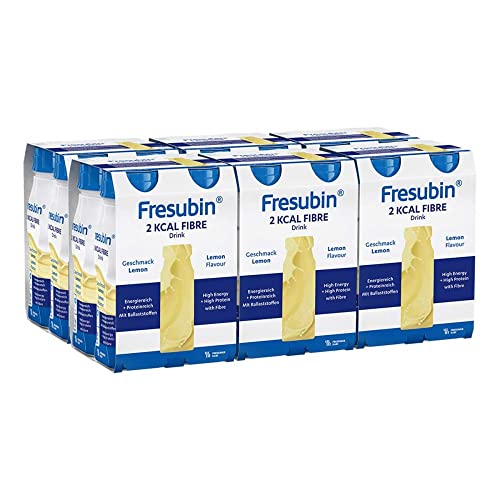 Fresubin 2 kcal fibre DRINK Lemon Trinkflasche, 4X200 ml von Fresubin