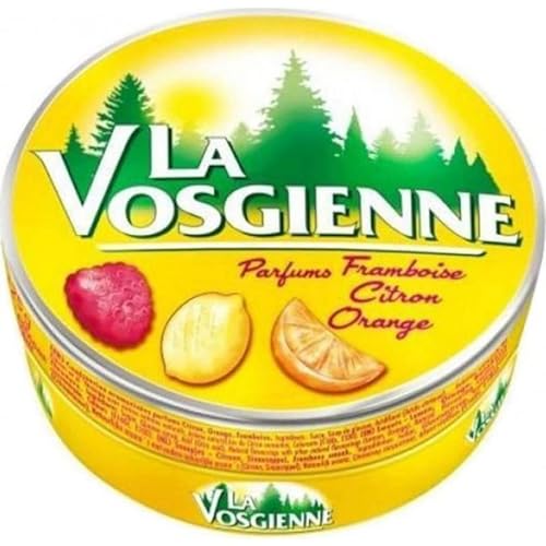La Vosgienne Framboise Citron Orange 125g (lot de 3) von Friandiz